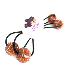 Load image into Gallery viewer, Brown Girls Hair Sports Girl Knockers | Hair Accessories | Bobbles | Ballies

