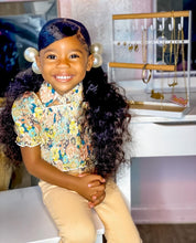 Load image into Gallery viewer, Brown Girls Hair Jumbo Pearl Ponytail Holder | Hair Knockers
