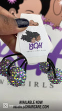 Load and play video in Gallery viewer, Brown Girls Hair Bling Confetti Hair Ballies | Hair Knockers Bobbles
