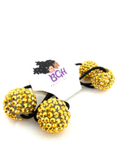 Load image into Gallery viewer, Bling Hair Balls | Hair Knockers Bobbles - Brown Girls Hair
