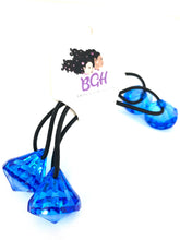 Load image into Gallery viewer, Brown Girls Hair*NEW* Medium GEM Ponytail Holder | Hair Elastics
