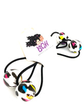 Load image into Gallery viewer, Brown Girls Hair Animal Print Hair Knockers | Bobbles | Ballies
