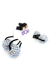 Load image into Gallery viewer, Bling Hair Balls | Hair Knockers Bobbles - Brown Girls Hair
