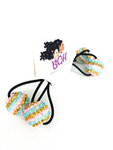 Load image into Gallery viewer, Bling Stripes Balls | Hair Knockers Bobbles - Brown Girls Hair
