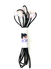 Load image into Gallery viewer, Brown Girls Hair *NEW* Bling Accent 6 Pc Bouquet | Ponytail Holder
