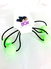 Load image into Gallery viewer, Brown Girls Hair *NEW* Iridescent Bubble Gum Ponytail Holders

