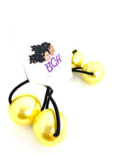 Load image into Gallery viewer, Pearl Hair Balls | Hair Knockers - Brown Girls Hair
