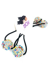 Load image into Gallery viewer, Brown Girls Hair Winter Wonderland BLING Knockers BUNDLE (8 Set) | Ponytail Holders
