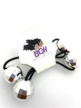 Load image into Gallery viewer, Facet Mirror Hair Bobbles | Hair Knockers | Hair Balls - Brown Girls Hair
